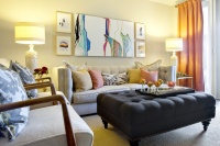 Domicile id - contemporary - living room - orange county