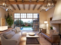 Oz Architects - mediterranean - living room - phoenix