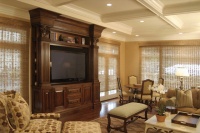 newton 2 residence - family room - dpdk.50 - traditional - living room - boston