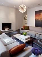 Society Hill Townhouse - modern - living room - philadelphia