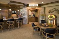 Entrance to Movie Theater - traditional - media room - minneapolis