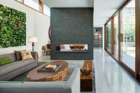 Mid-North Residence - contemporary - living room - chicago