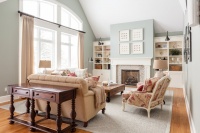 My Houzz: Traditional Home With Cottage Flair - traditional - living room -