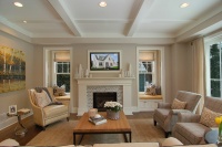 Great Neighborhood Homes - traditional - family room - minneapolis