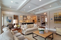 Great Neighborhood Homes - traditional - family room - minneapolis