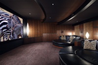 Palm Desert Theater - contemporary - media room - other metro