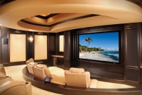 Norman Residence - mediterranean - media room - cleveland