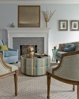 Brookline Residence - contemporary - living room - boston