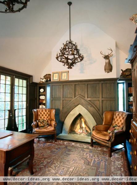 Private Residence 4 - traditional - family room - charlotte