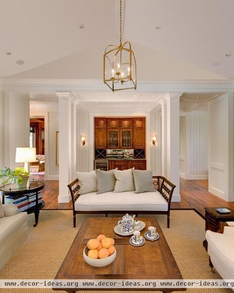 Creekside Cottage-Kiawah Island - traditional - living room - charleston