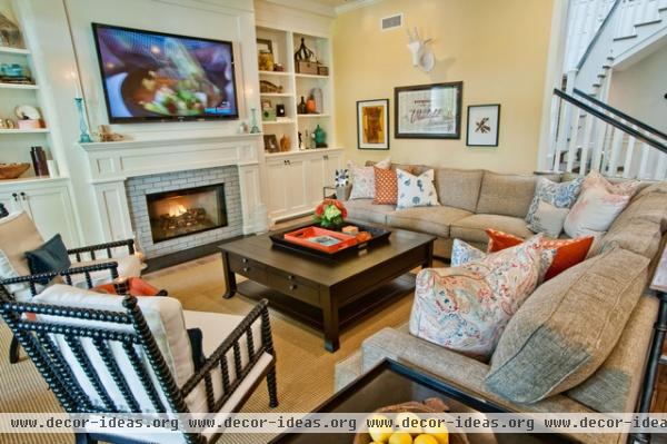 Breezy Brentwood - contemporary - living room - los angeles