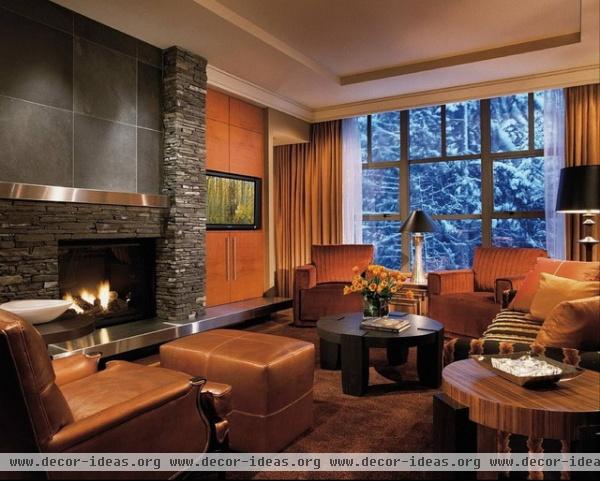 While at CHil Design Group - contemporary - family room - vancouver