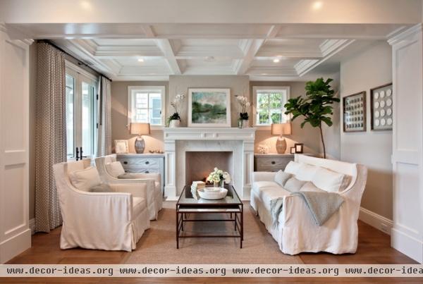 Bayshores Drive - traditional - living room - orange county