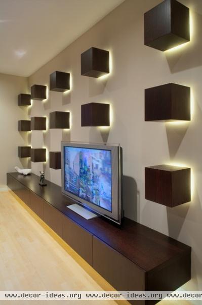 Wright Street Design Group Inc. - contemporary - media room - detroit