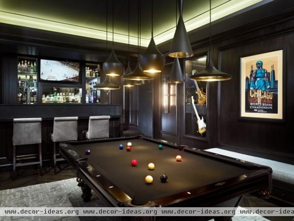 Game Room - contemporary - family room - chicago