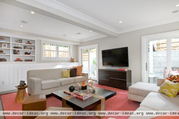 Family Room - contemporary - living room - san francisco