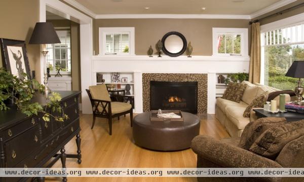 Lovely Living Room - traditional - living room - seattle