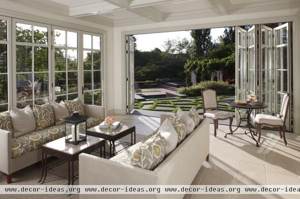 Georgian Revival - Guest House - traditional - living room - san francisco