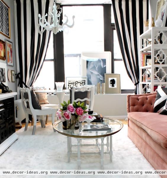 NYC Fashion PR Firm - eclectic - living room - kansas city