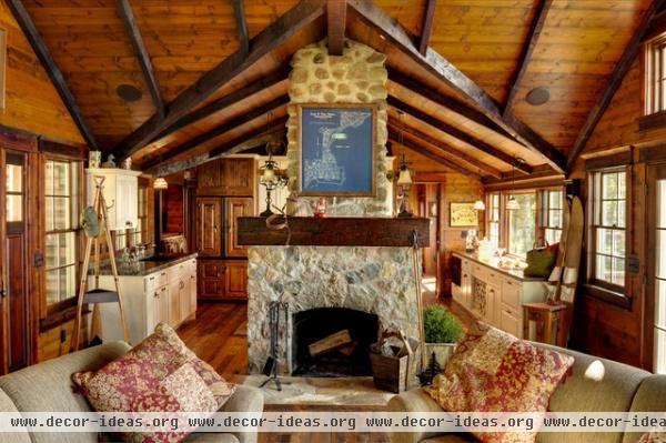 Woman Lake - traditional - living room - minneapolis