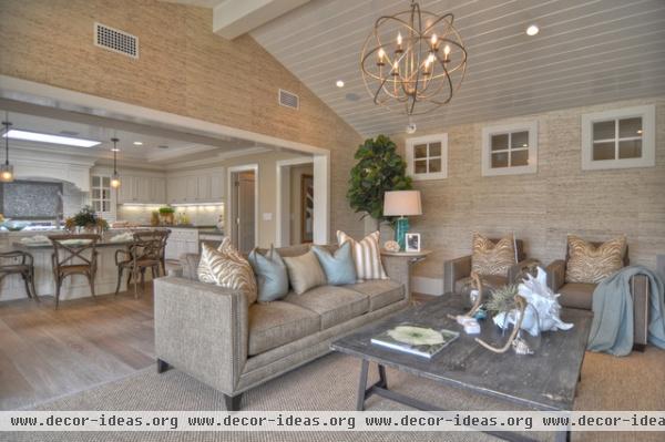 1512 Dolphin Terrace - traditional - living room - los angeles