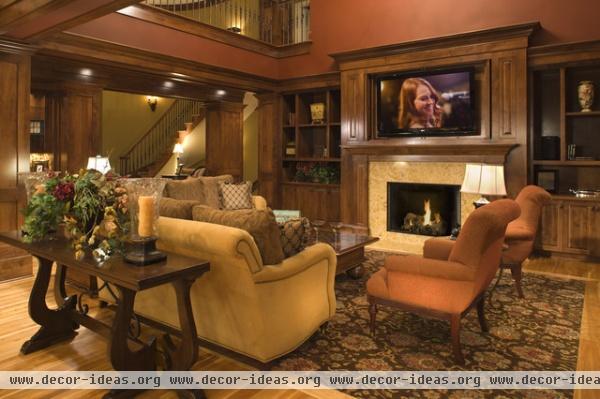 Family Room - traditional - family room - minneapolis