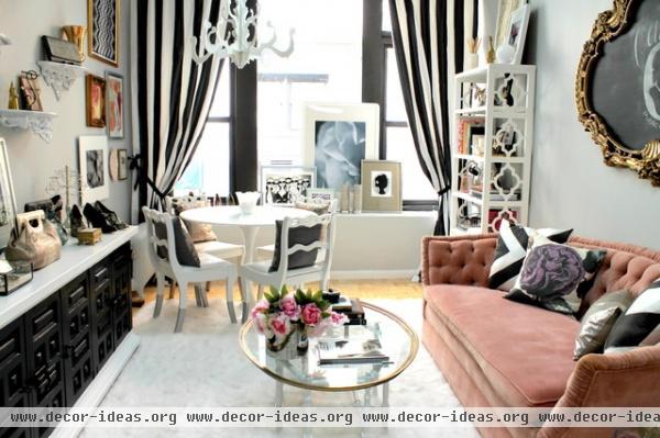 NYC Fashion PR Firm - eclectic - living room - kansas city