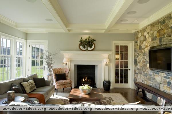 Pennsylvania Farm House - traditional - family room - philadelphia