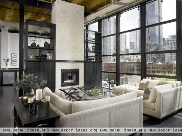 jamesthomas, LLC - contemporary - living room - chicago