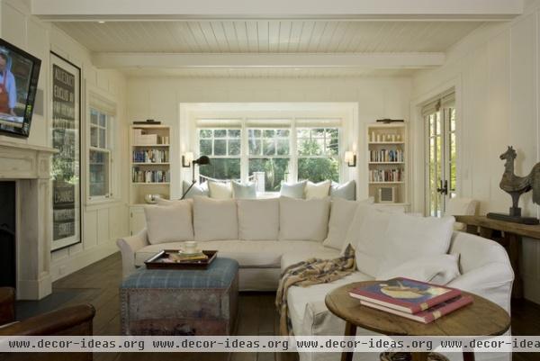 Mountain Home Residence - traditional - family room - san francisco