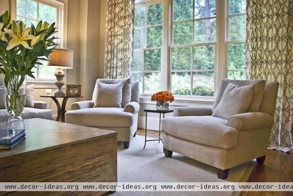 Mount Paran - traditional - family room - atlanta