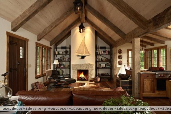 The Gatehouse - traditional - living room - minneapolis