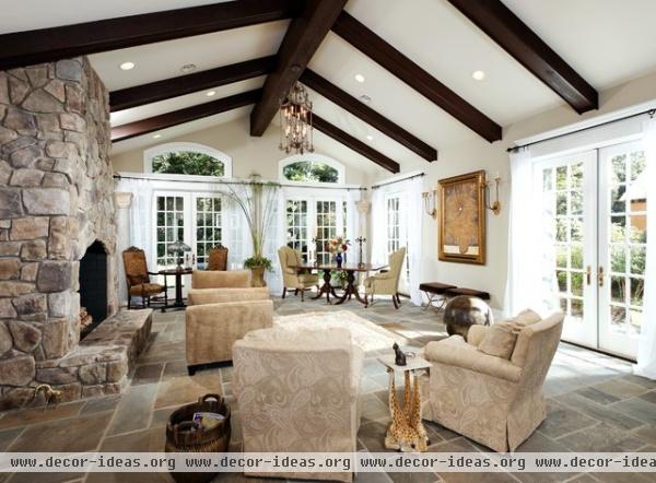 McLean Residence - traditional - living room - dc metro