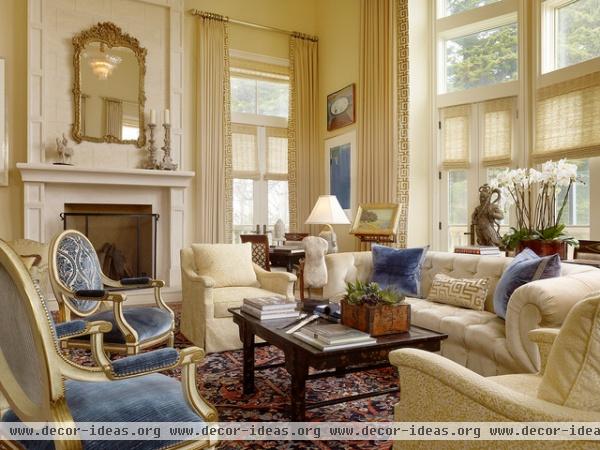 San Francisco City Chateau - traditional - living room - san francisco