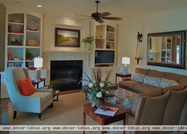 Lorraine Vale - traditional - family room - charleston