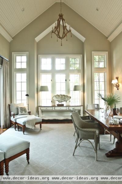 Kiawah Family Home - traditional - living room - charleston