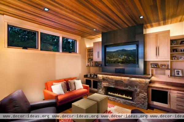 Family Room - contemporary - family room - sacramento