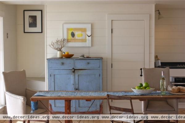 Habor Cottage, Maine - contemporary - family room - portland maine