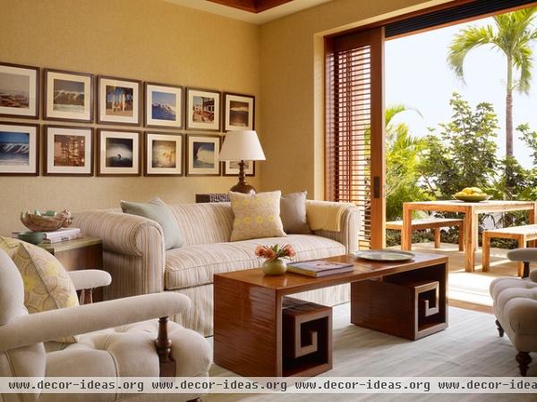 Kanae Lot 1 - tropical - family room - hawaii