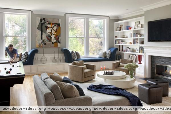 Living Room - contemporary - living room - boston