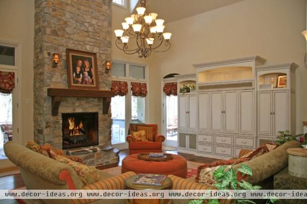 Landmark Builders - traditional - family room - other metro