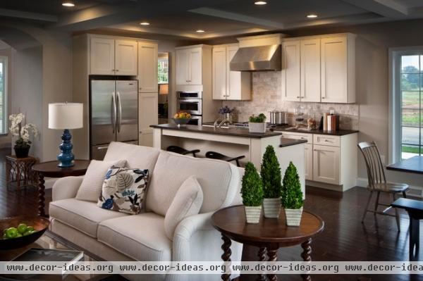 Walden Model Home - traditional - family room - other metro