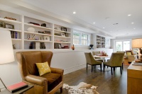 Family Room Built Ins - traditional - family room - san francisco