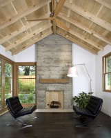 Custom Agrarian Style Residence - eclectic - living room - san francisco