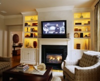 Big Screen - traditional - living room - san francisco