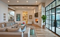 Cat Mountain, Greenbelt Homes, Austin TX - eclectic - living room - austin