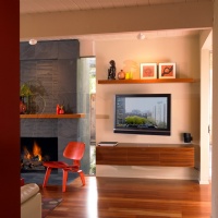 Modern Eichler Living Room - eclectic - living room - san francisco