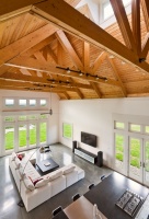 Berkshire Country House, Upstate New York - contemporary - living room - new york