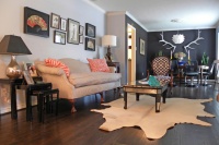 Dallas, TX: Lyndsey & Steve - eclectic - living room - dallas