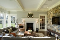 Pennsylvania Farm House - traditional - family room - philadelphia